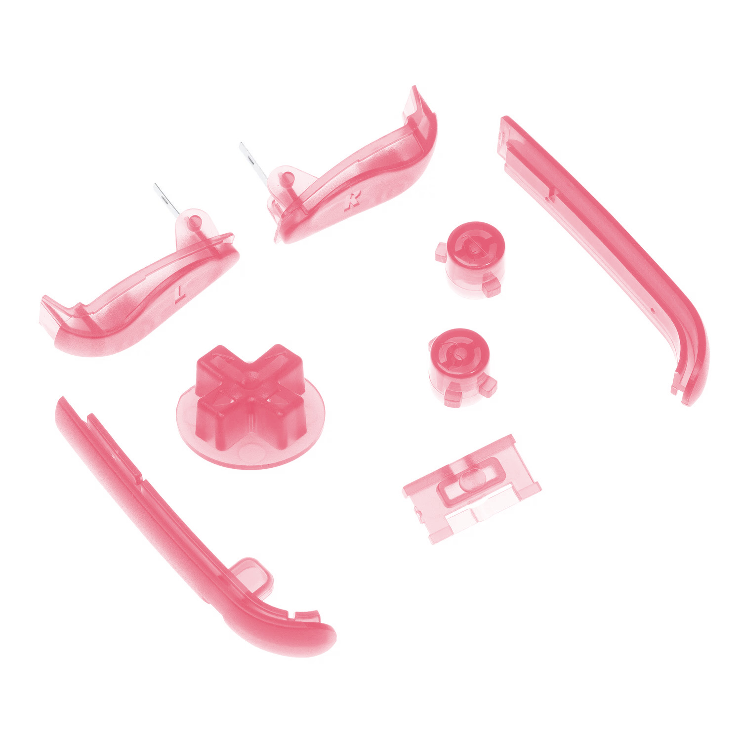 Game Boy Advance Buttons (Pink Clear)