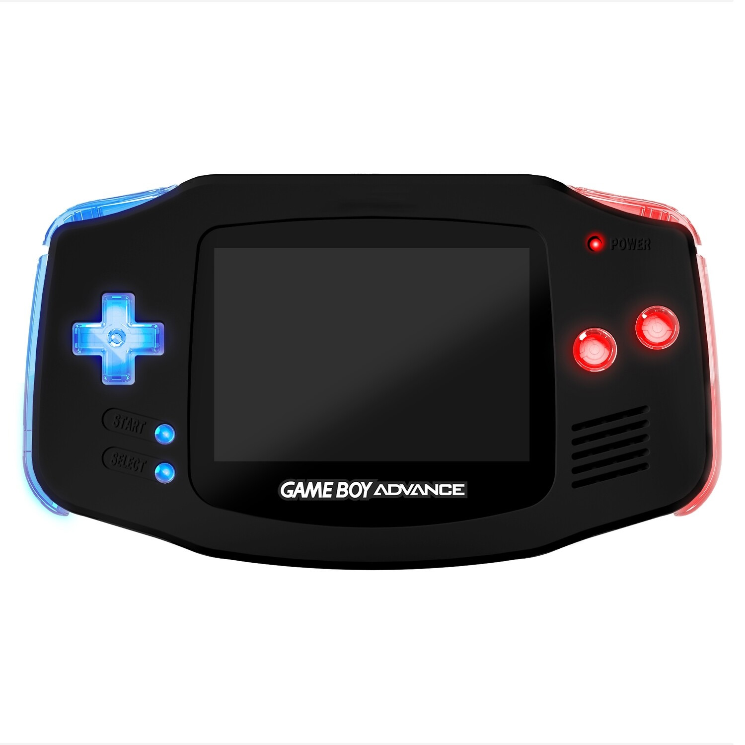 CleanLight per Game Boy Advance (blu-rosso)