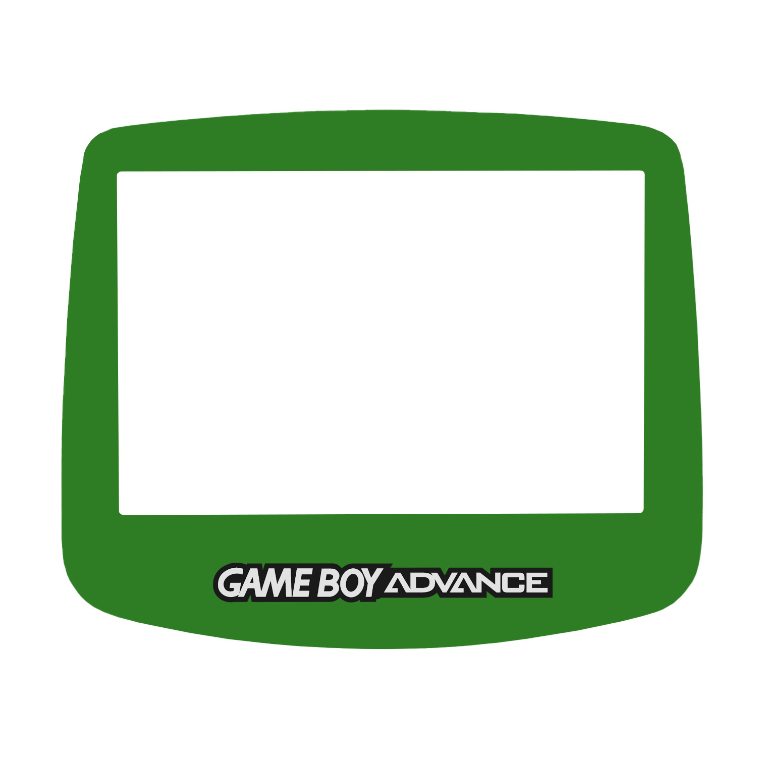 Game Boy Advance Display Scheibe (Grün)
