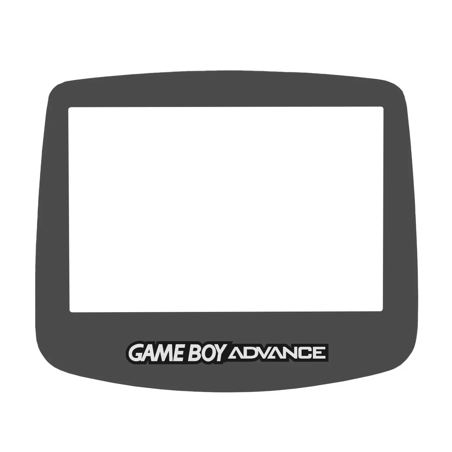 Display Scheibe (Grau) für Game Boy Advance