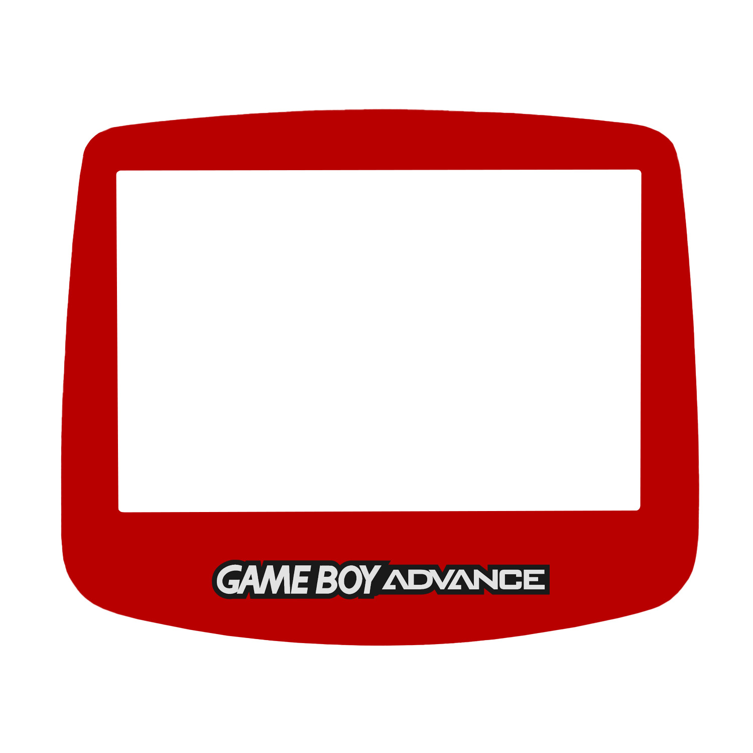 Game Boy Advance Display Scheibe (Rot)