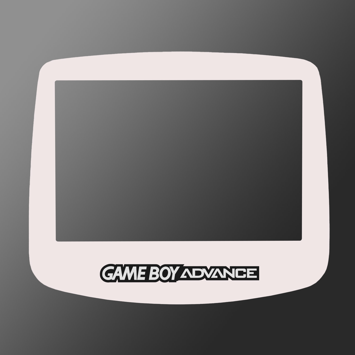 Display Scheibe (Weiß) für Game Boy Advance