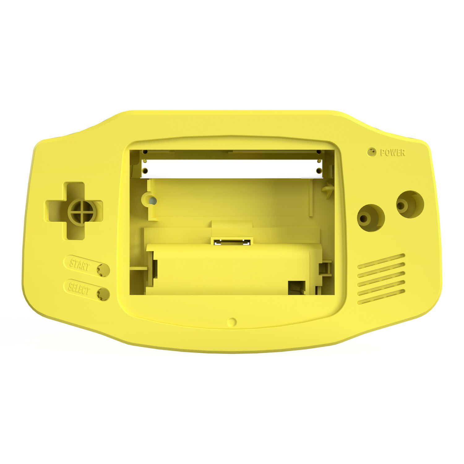 Gehäuse (Pearl Yellow) für Game Boy Advance