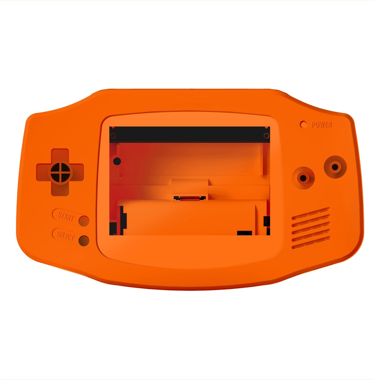 Game Boy Advance Shell (Solid Orange)