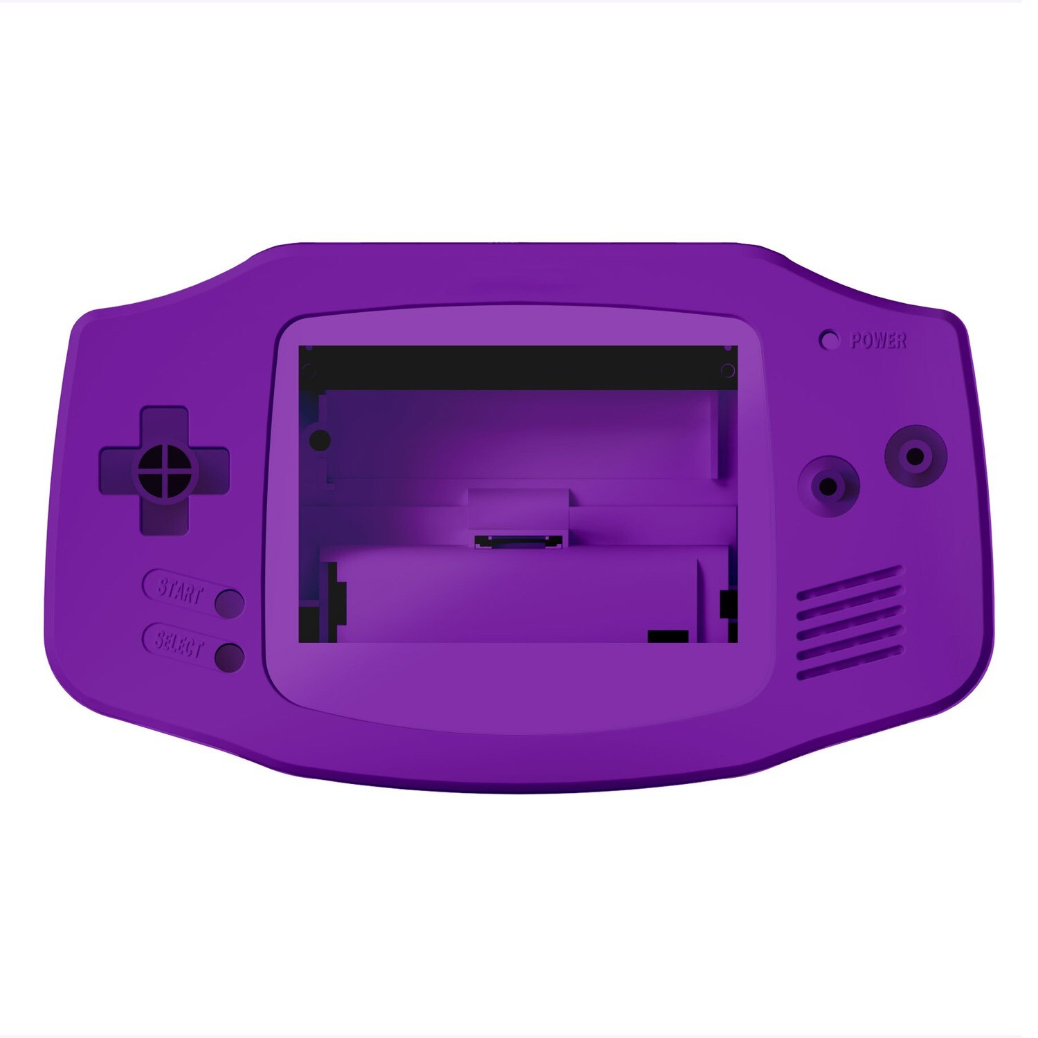 Game Boy Advance Shell (Solid Purple)