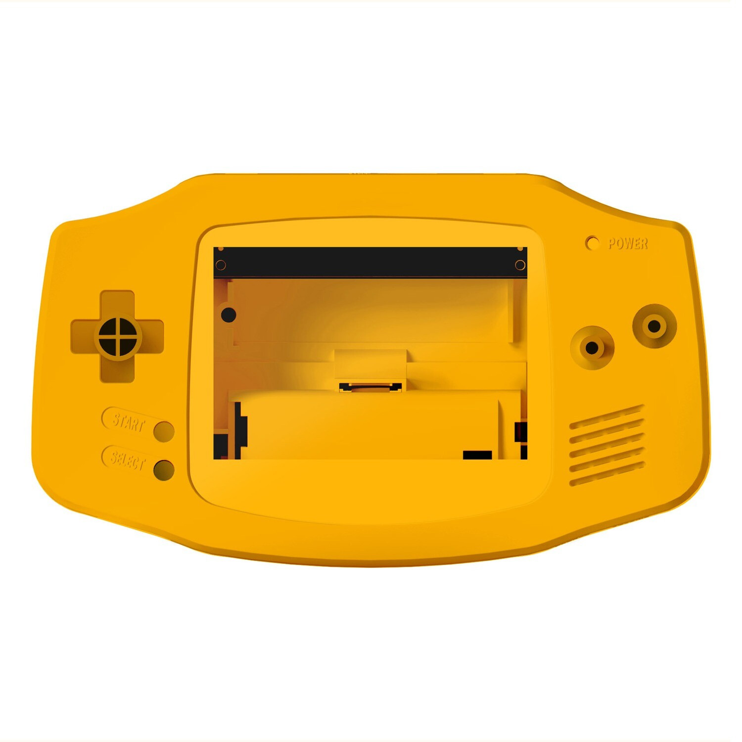 Game Boy Advance Shell (Solid Yellow)