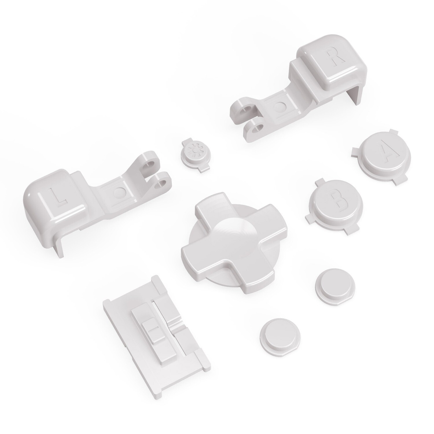 Game Boy Advance SP Buttons (Grey)