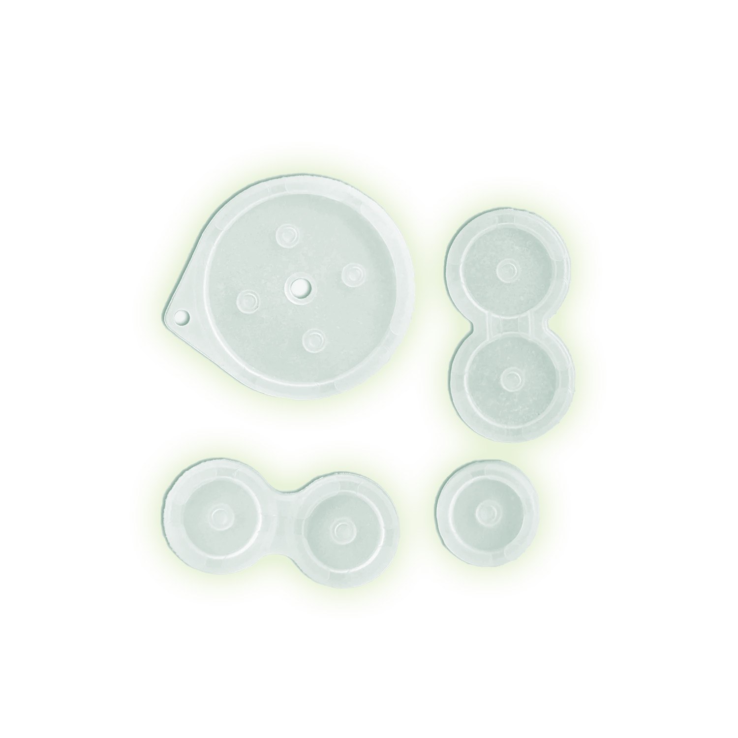 Game Boy Advance SP Silicone Pads (Glow)