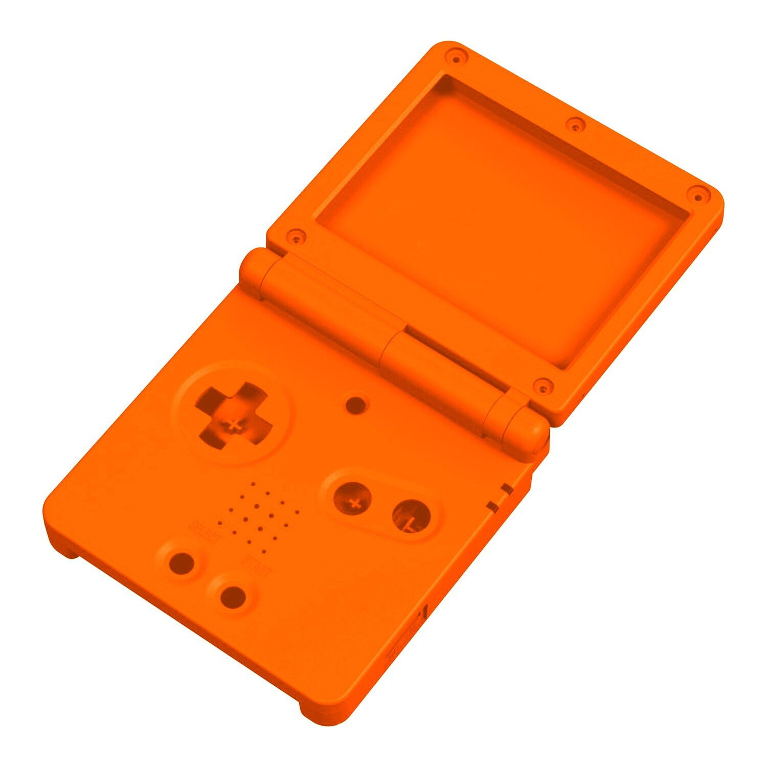 Gehäuse (Solid Orange) für Game Boy Advance SP