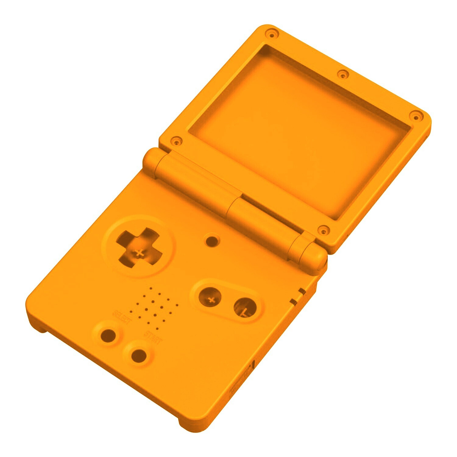 Game Boy Advance SP Gehäuse (Solid Yellow)