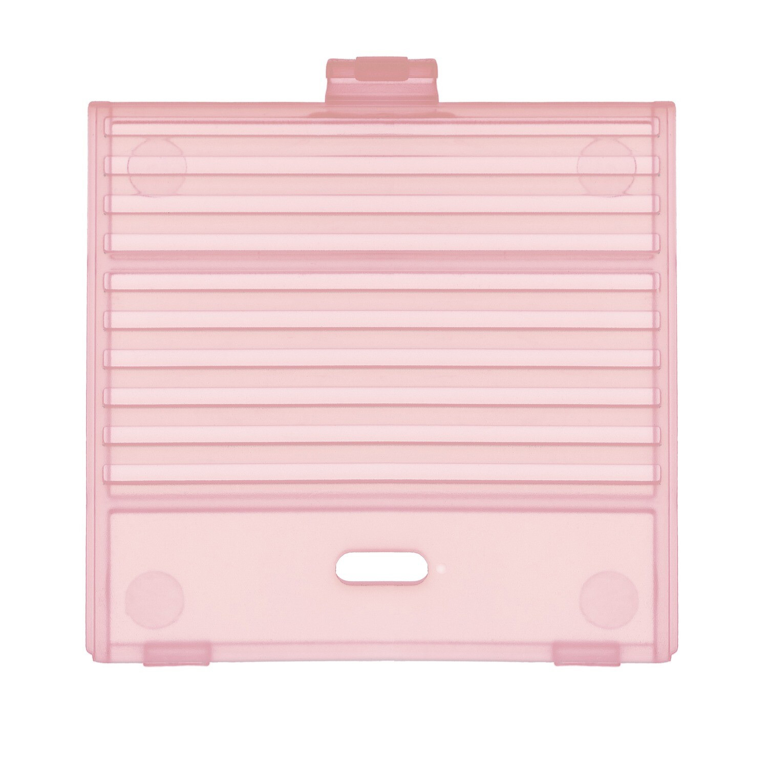 USB-C Batterie Deckel (Clear Pink) für Game Boy Classic