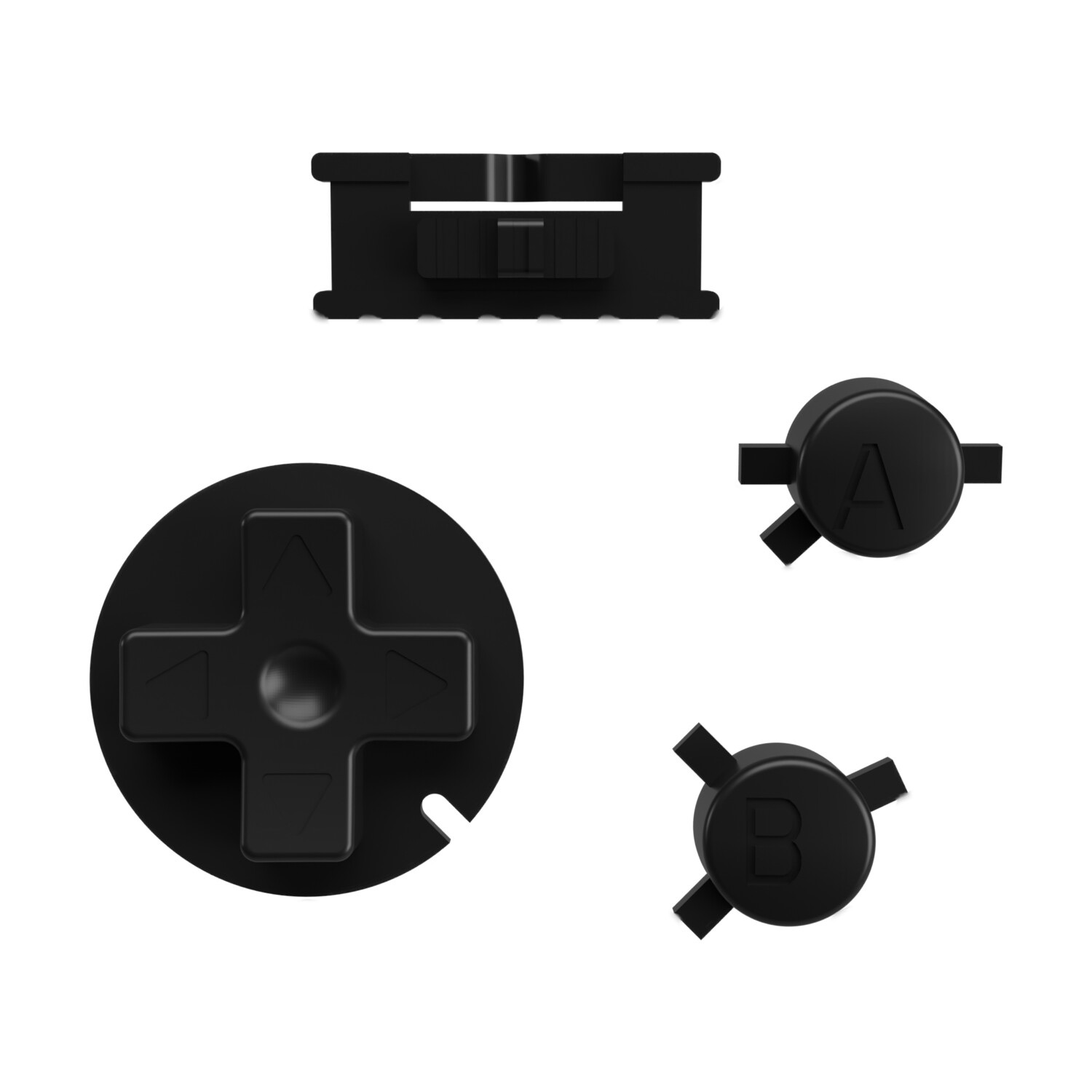 Game Boy Color Buttons (Black)