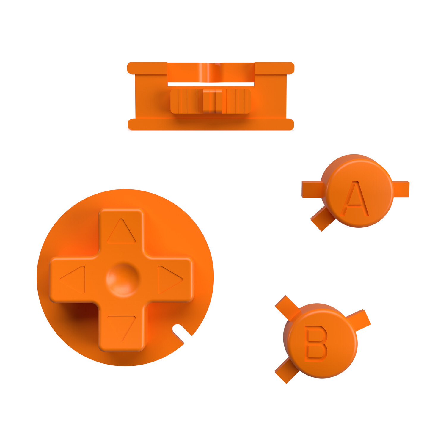 Game Boy Color Buttons (Orange)