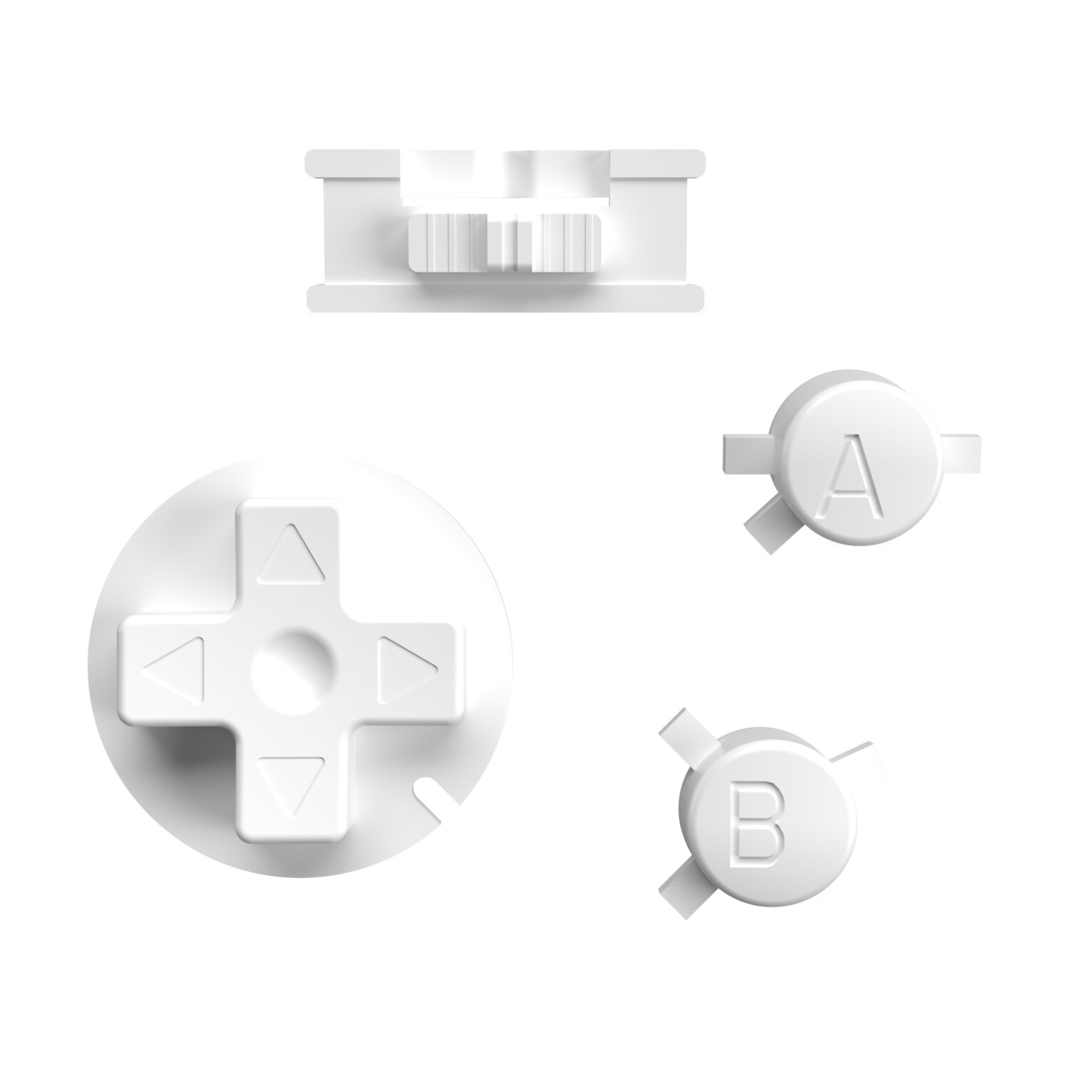 Game Boy Color Buttons (White)