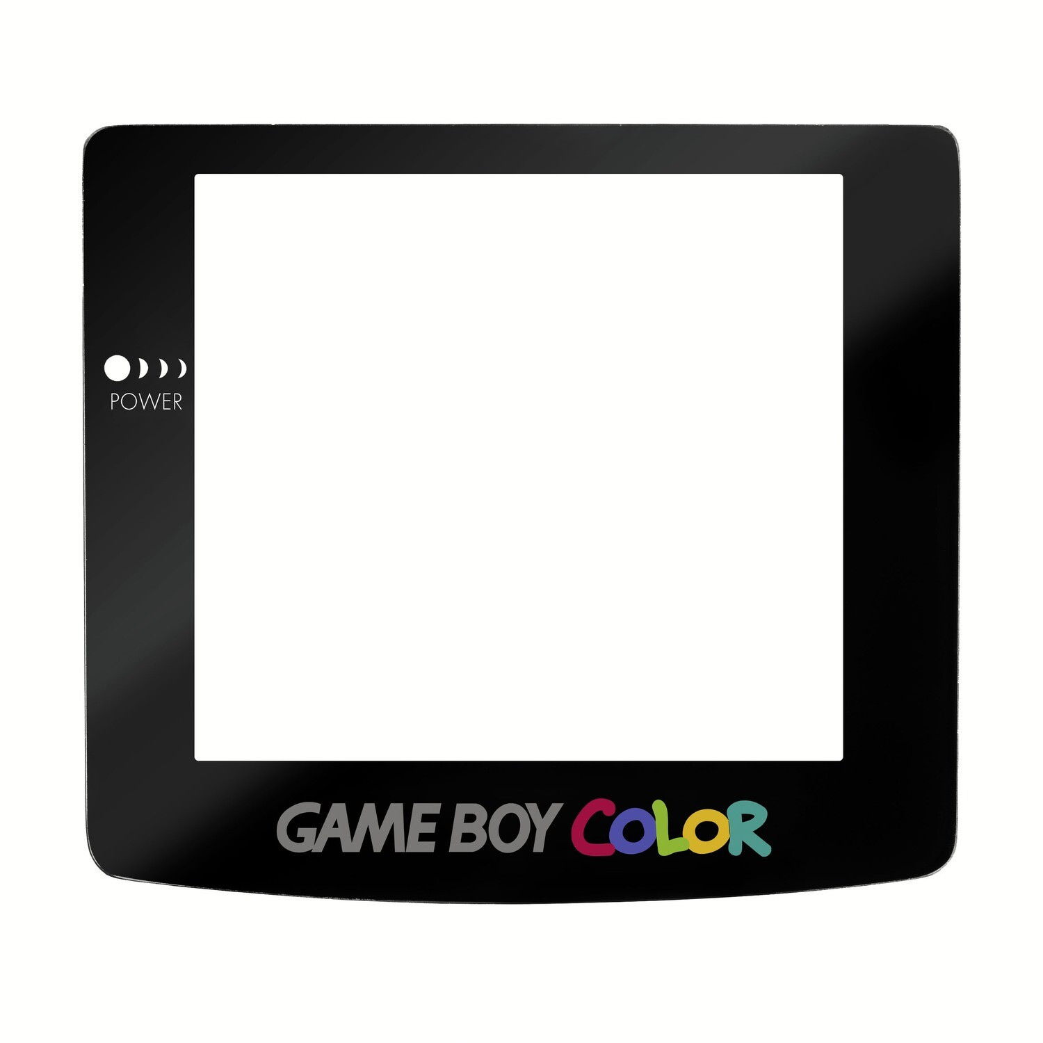 RetroSix IPS Q5 Display Scheiben für Game Boy Color (Schwarz)