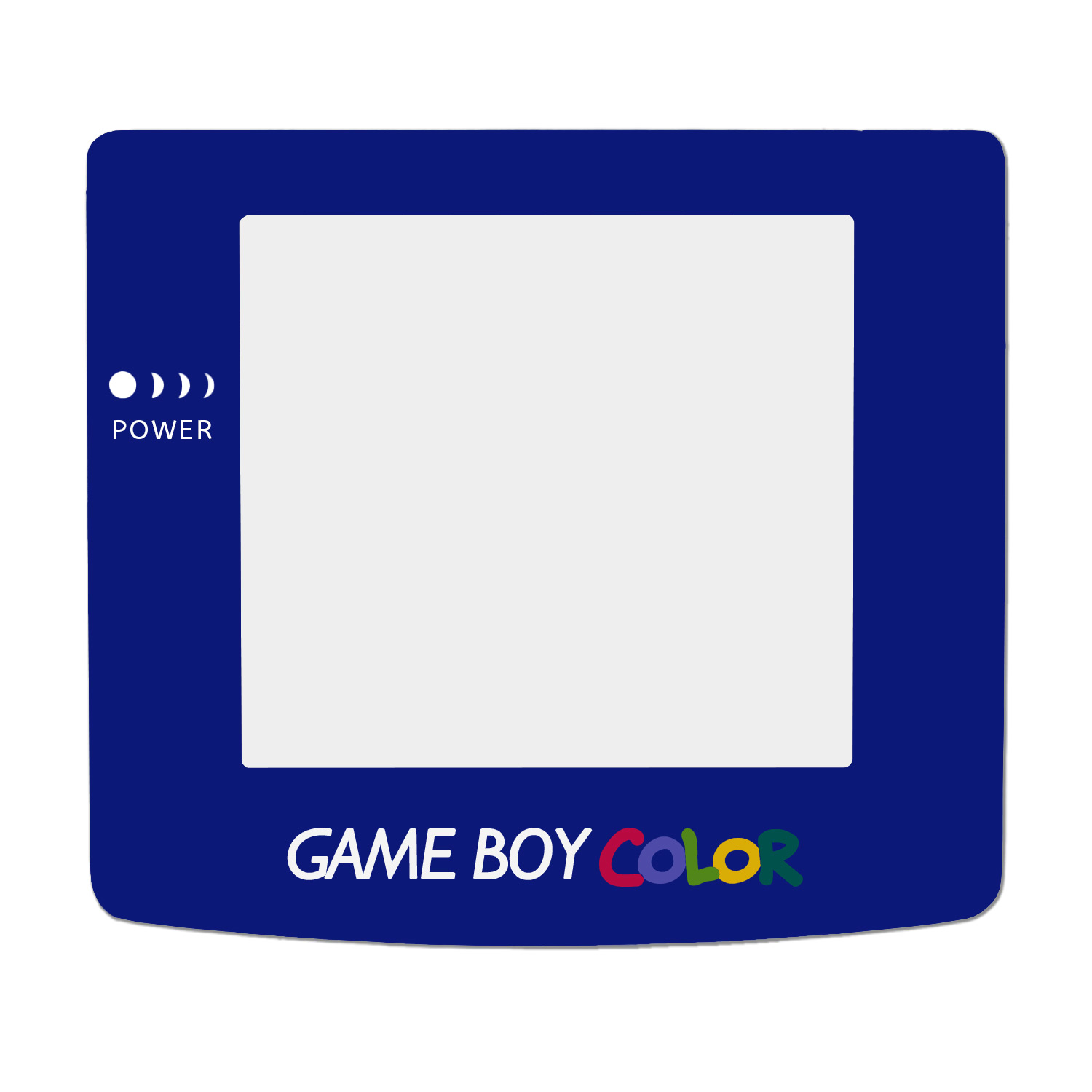 Game Boy Color Display Scheibe (Blau)