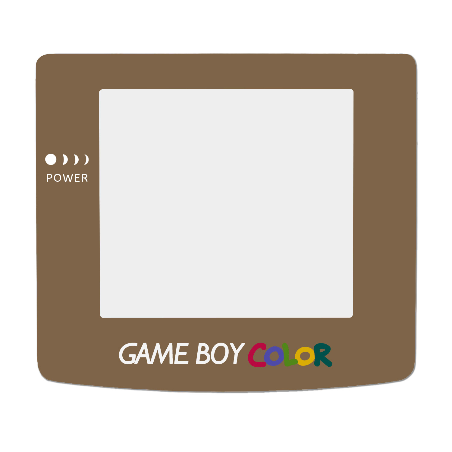 Display Scheibe (Gold) für Game Boy Color