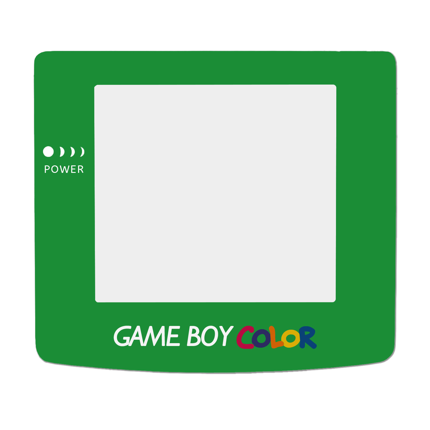 Display Scheibe (Grün) für Game Boy Color
