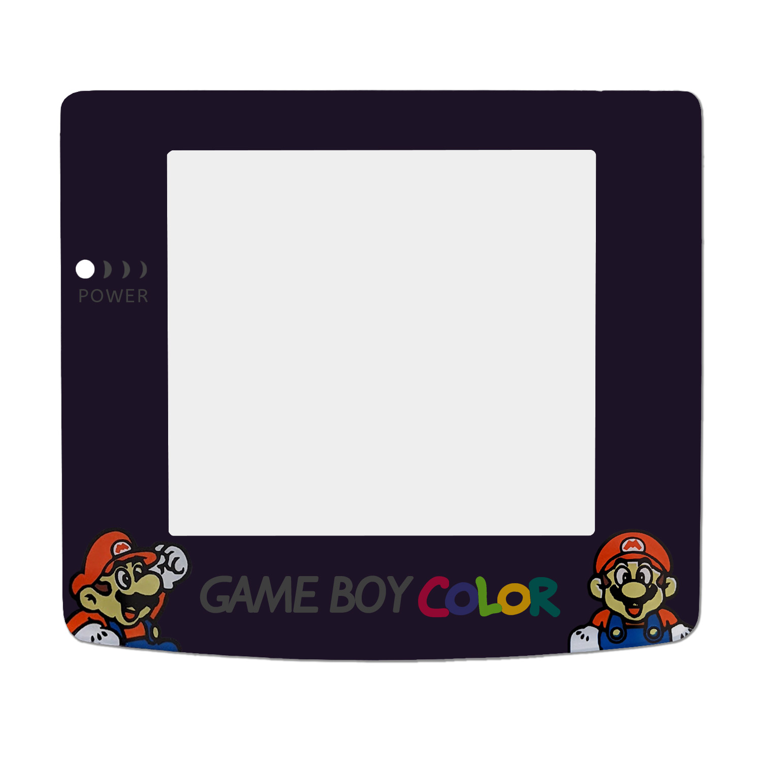 Display Scheibe (Mario) für Game Boy Color