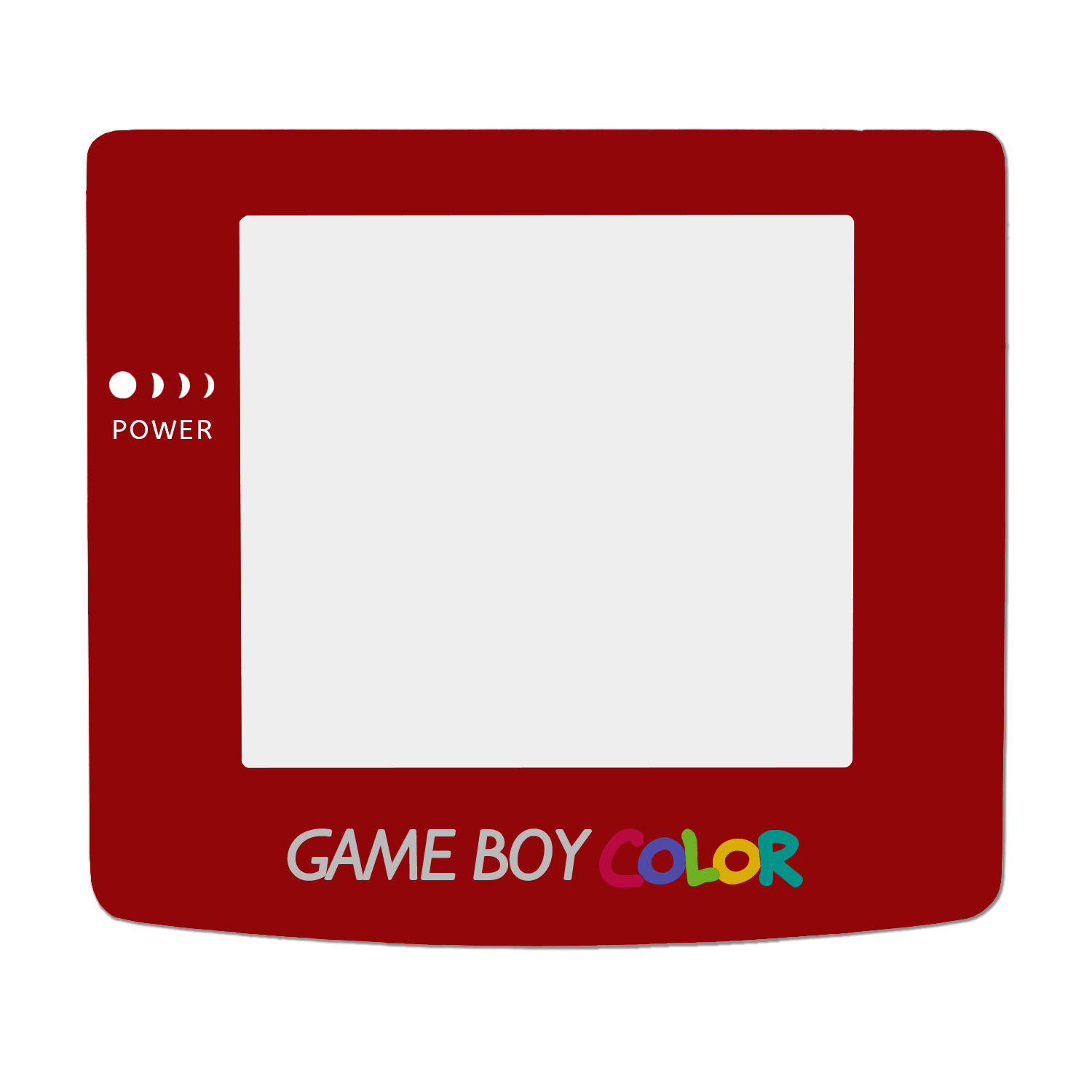 Display Scheibe (Rot) für Game Boy Color