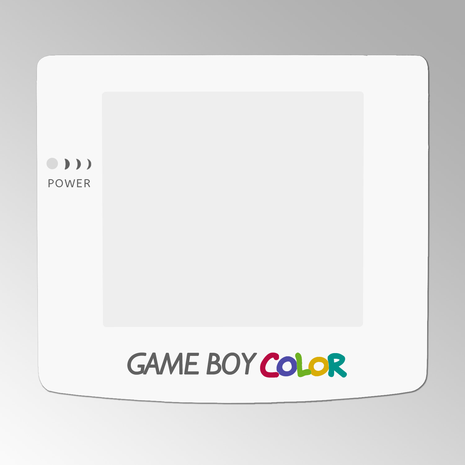 Game Boy Color Display Scheibe (Weiß)