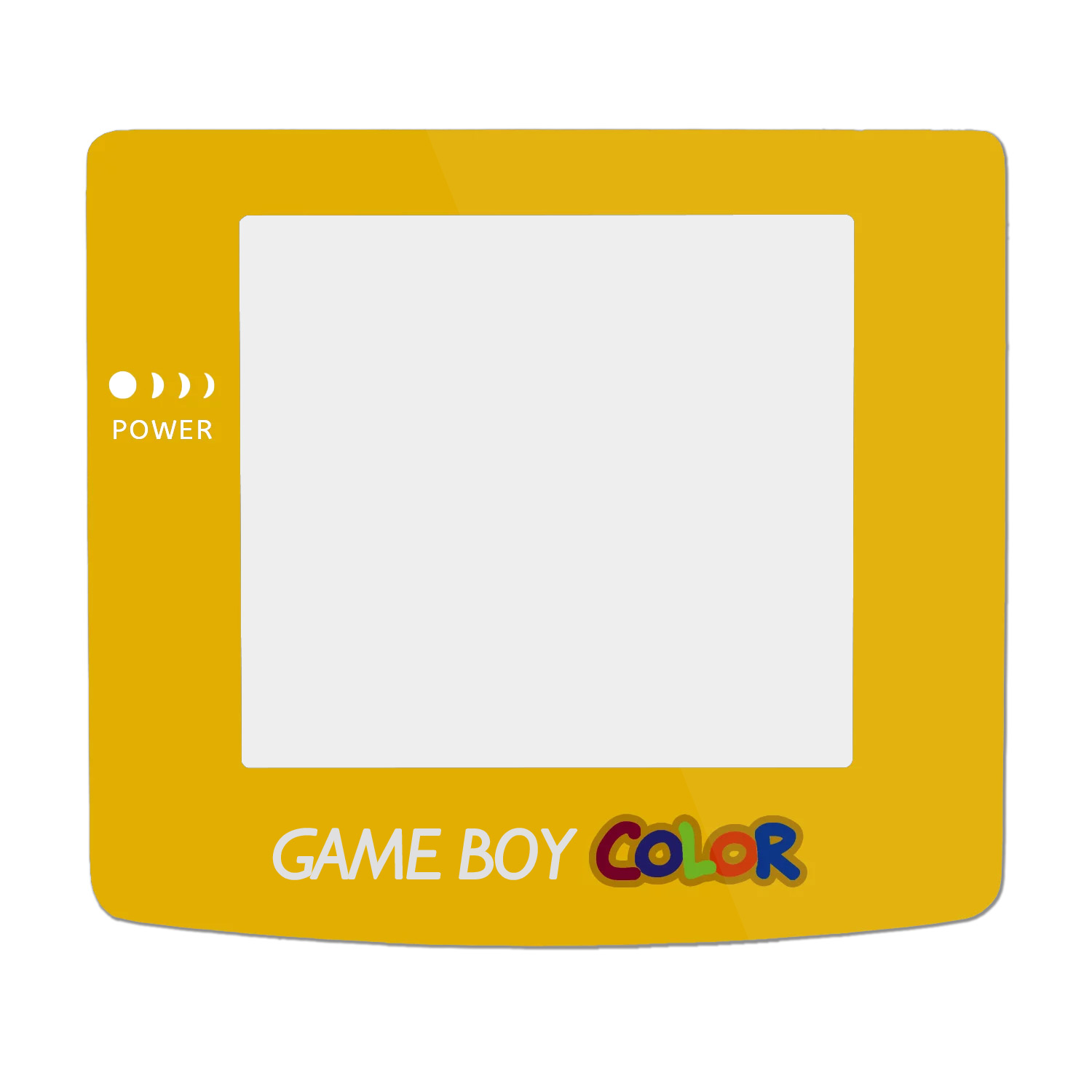 Game Boy Color Display Scheibe (Gelb)