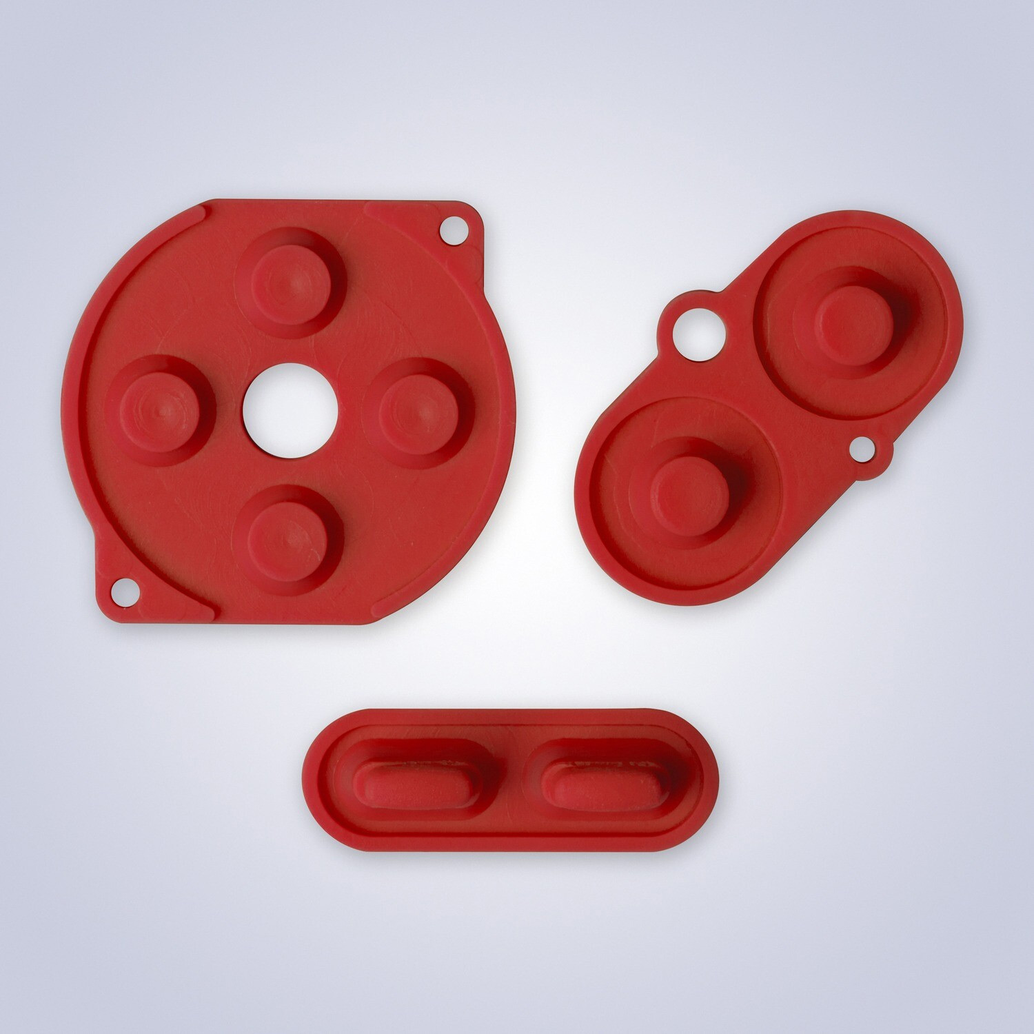 Game Boy Color Silicone Pads (Red)