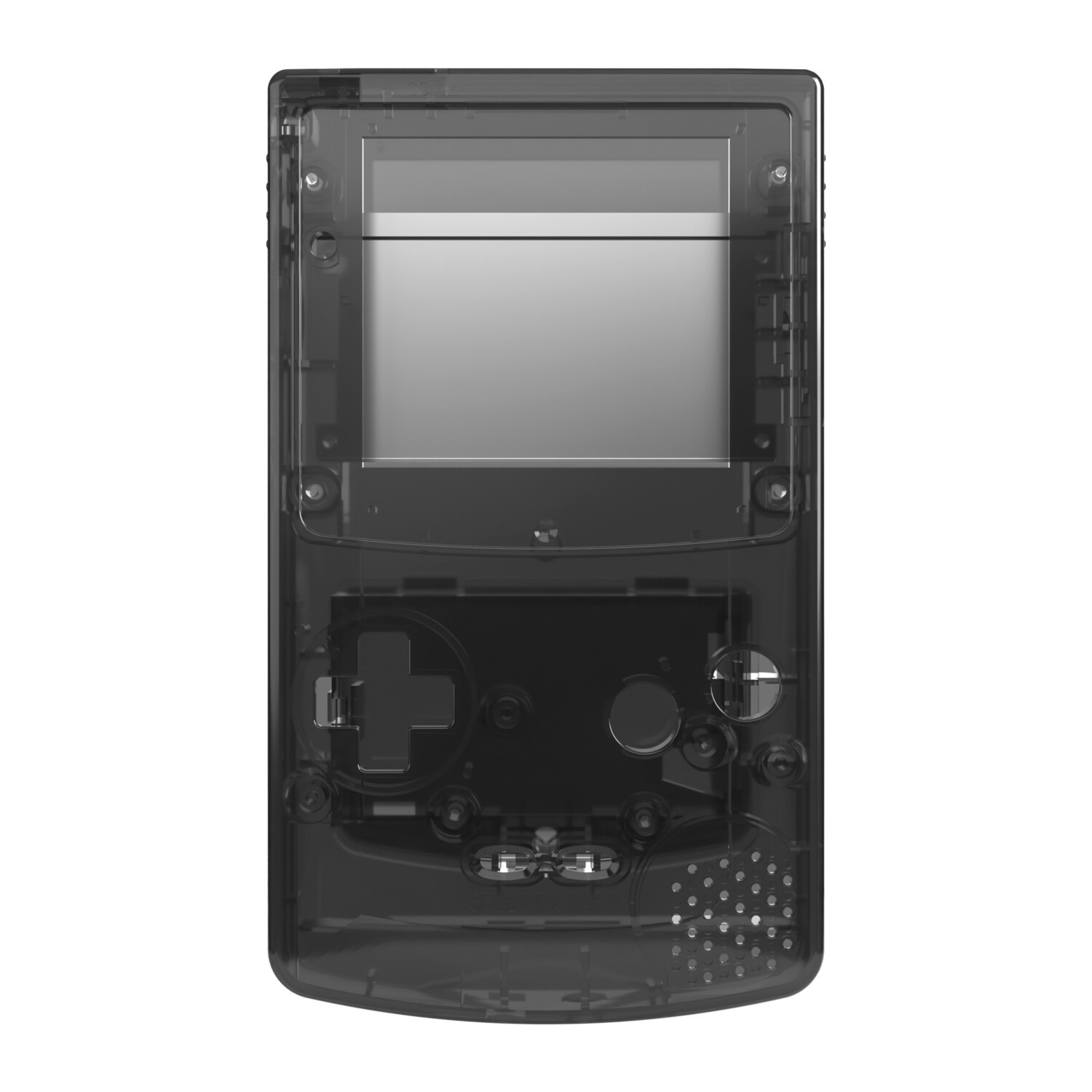 Game Boy Color Gehäuse (Clear Black)