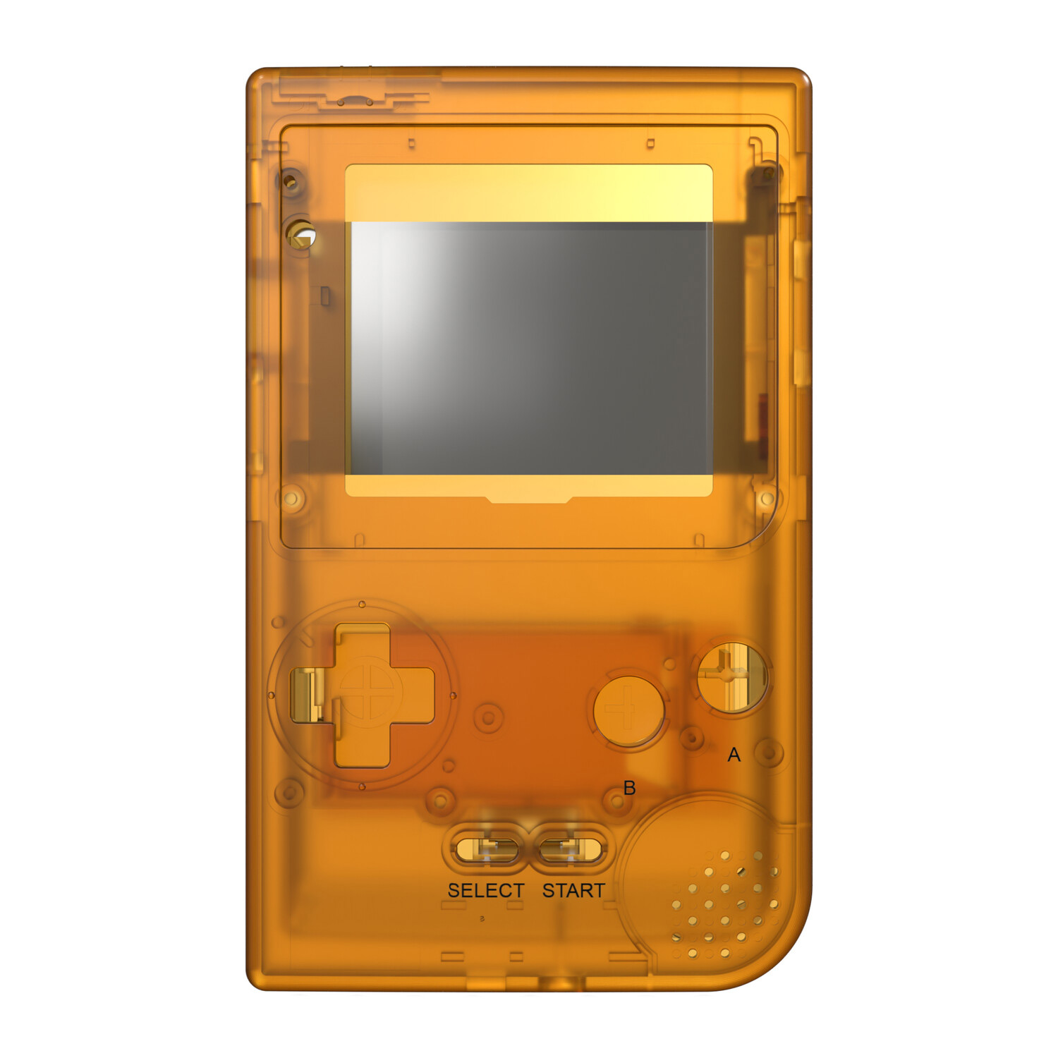Gehäuse (Amber) für Game Boy Pocket