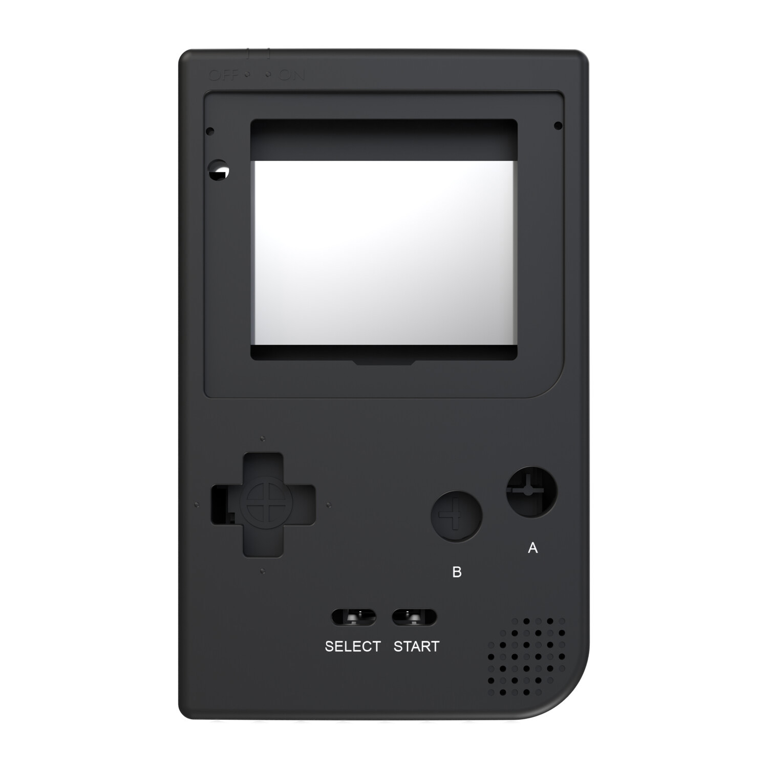 Game Boy Pocket  Gehäuse (Matt Black)