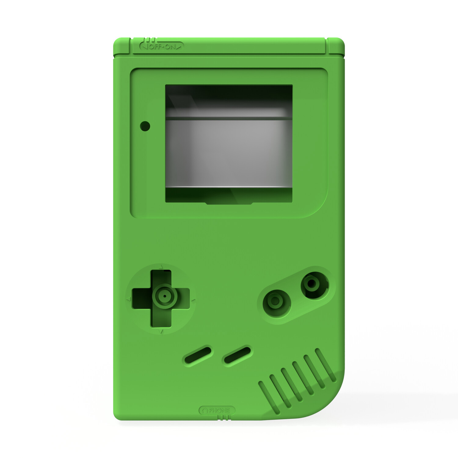 Prestige Gehäuse IPS Ready für Game Boy Classic - ABVERKAUF (Solid Green)