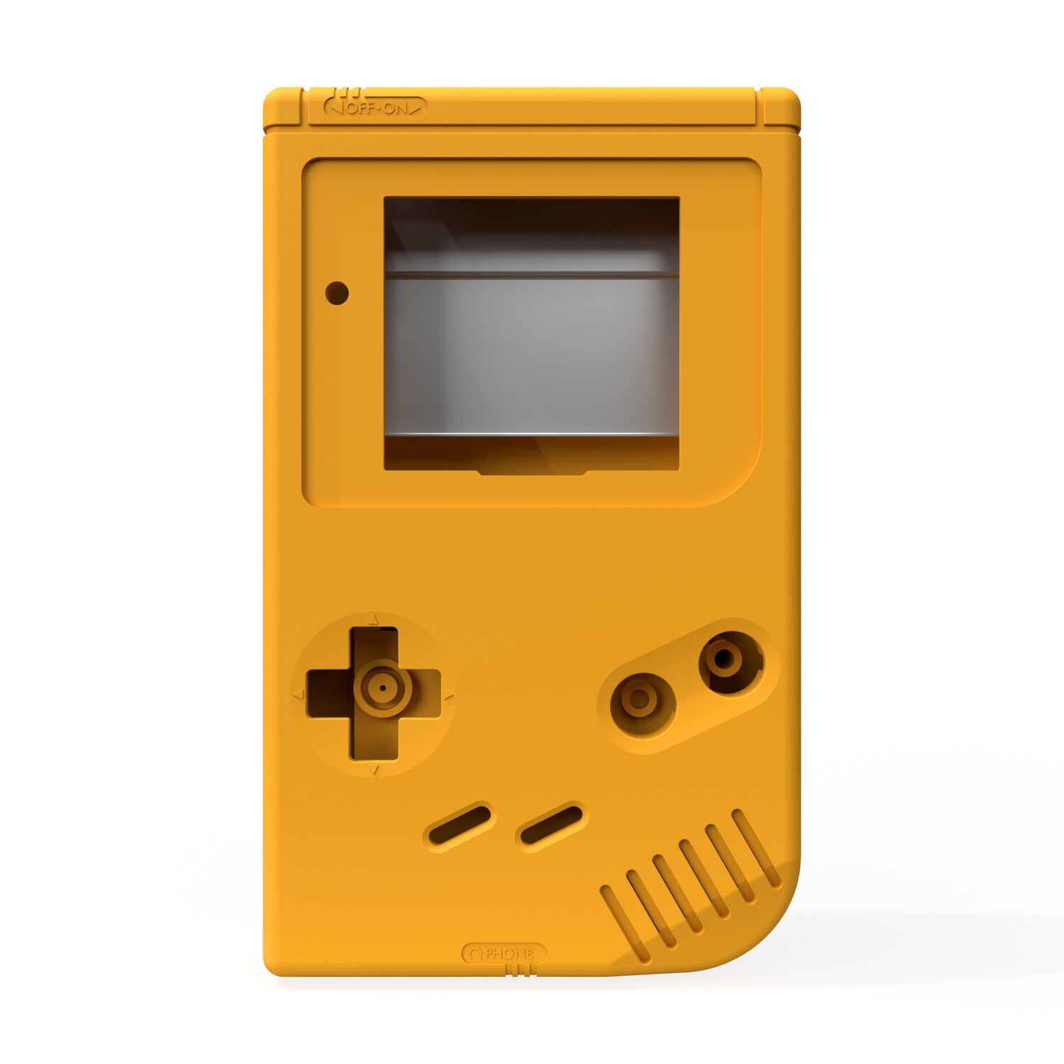 Prestige Gehäuse IPS Ready für Game Boy Classic - ABVERKAUF (Solid Yellow)