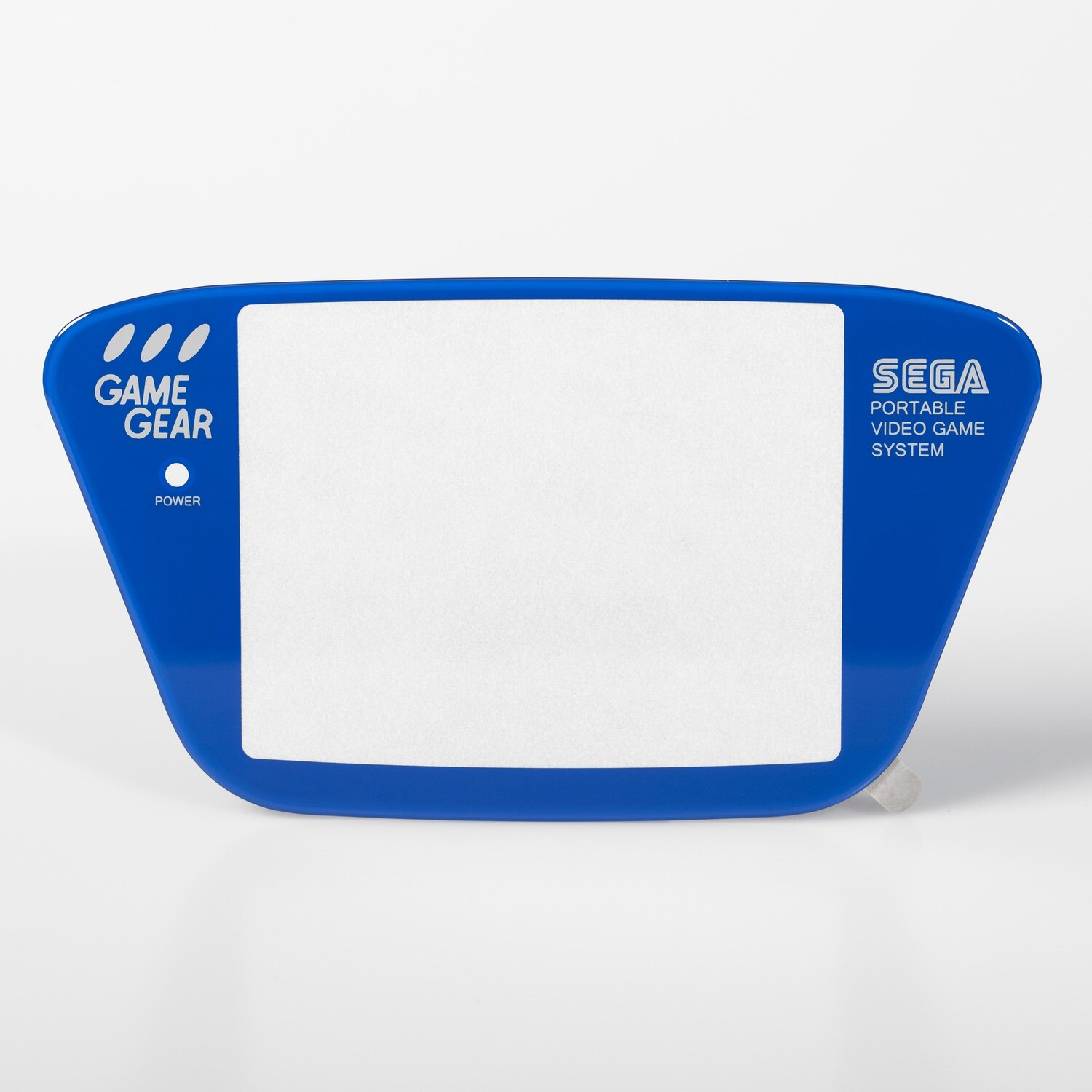 RetroSix Echtglas Display Scheibe für Game Gear (Blau)