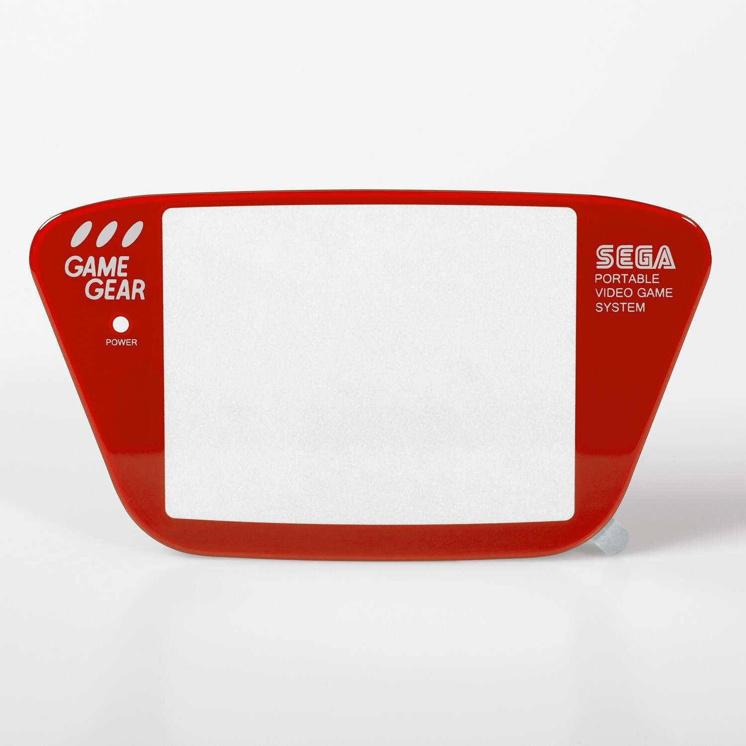 Display Scheibe (Rot) für Game Gear