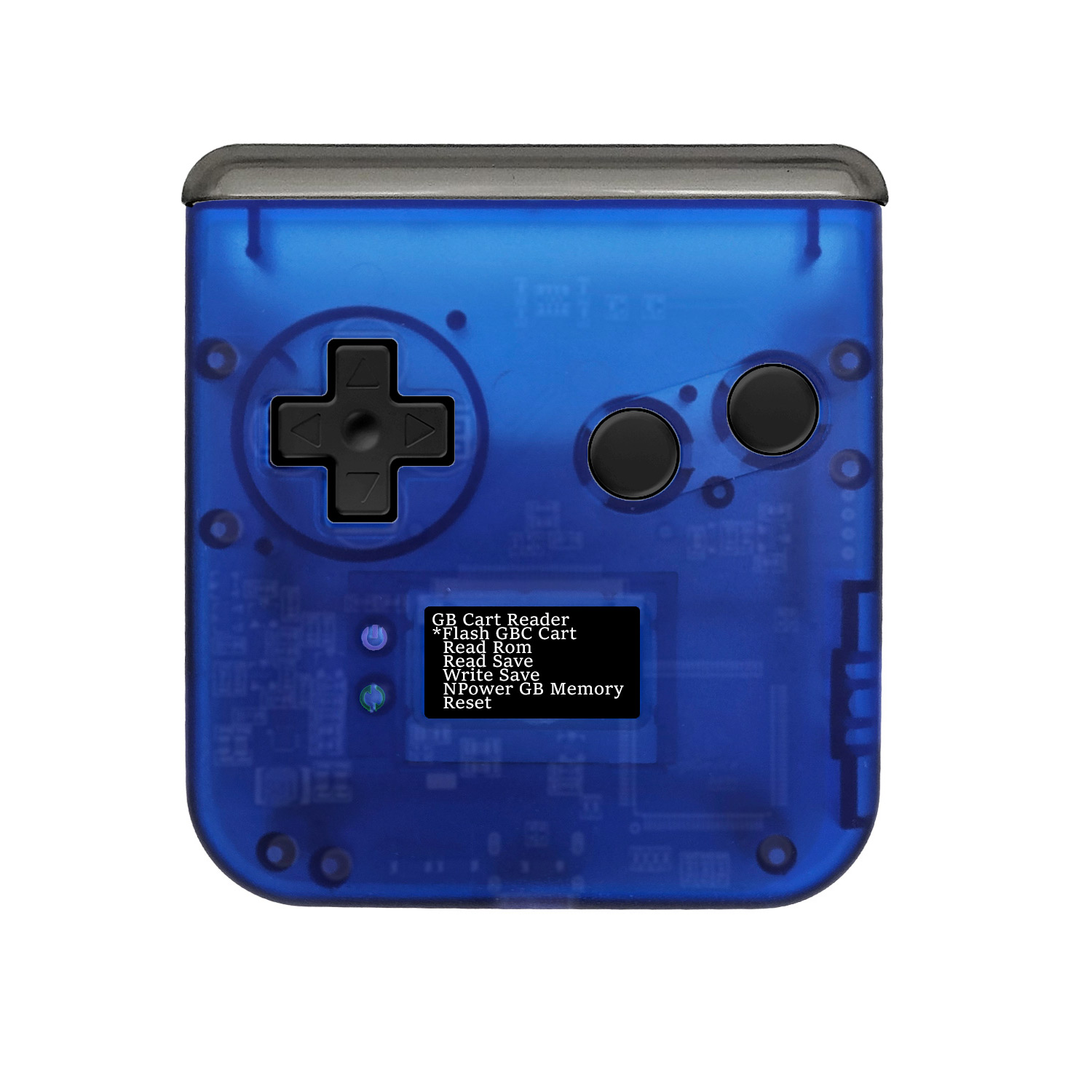 FunnyPlaying BurnMaster Portable Cart Flasher READY TO PLAY (Bleu Transparent)