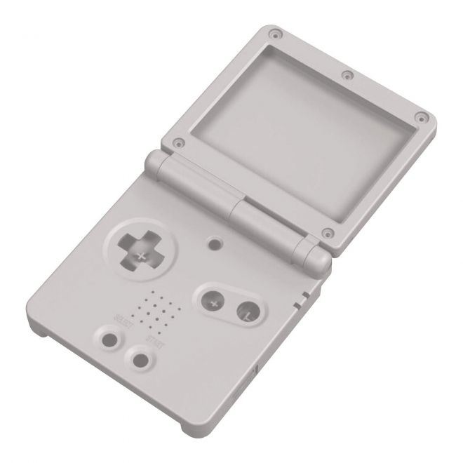 Shredded besked Post Game Boy Advance SP Shell (Grey)