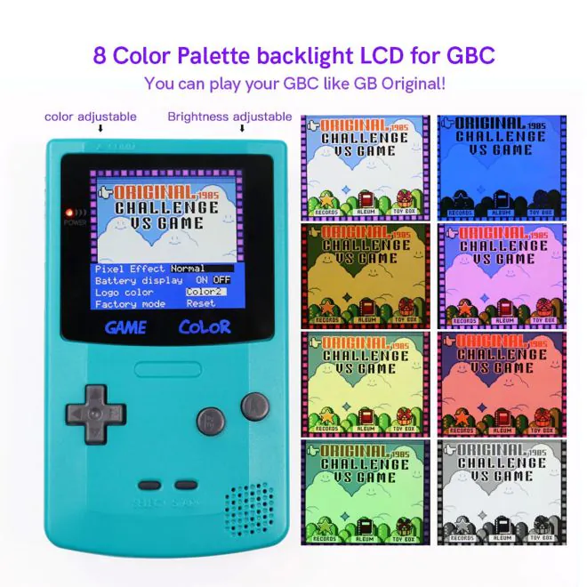 IPS LCD Kit Q5 XL for Game Boy Color Buy at SilentModding!