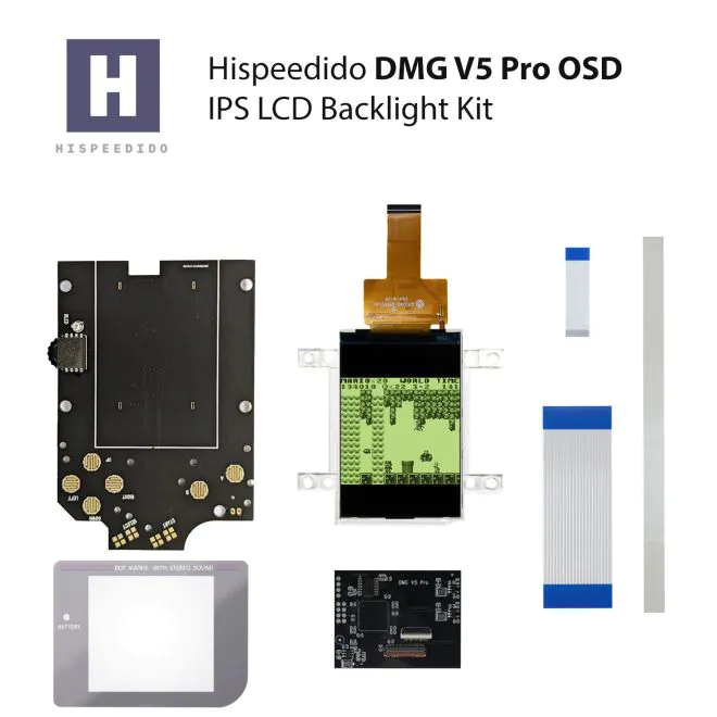 Hispeedido DMG V5 Ultra IPS LCD Backlight Kit with OSD Menu