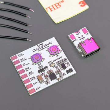 RetroSix CleanPower + USB‑C Port für Atari Lynx I & II