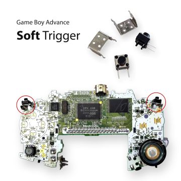 Soft Trigger (2 Stück) für Game Boy Advance