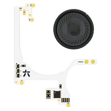 RetroSix CleanAmp Pro Audio Verstärker inkl. Lautsprecher 1 Watt für Game Boy Advance SP