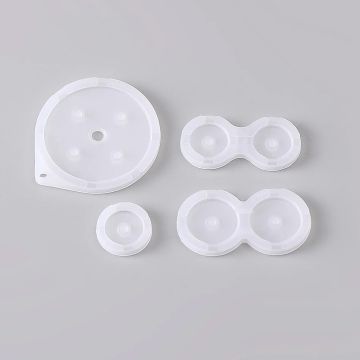 FunnyPlaying GBA SP Silikon Pads für Game Boy Advance SP (Transparent)