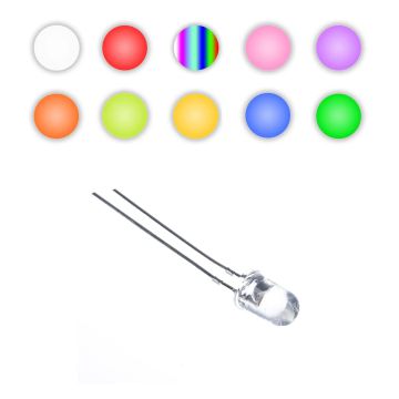 LED glasklar, in vielen Farben