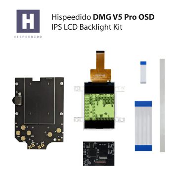 Hispeedido DMG V5 Ultra IPS LCD Backlight Kit with OSD Menu for Game Boy Classic