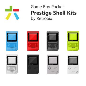 RetroSix IPS Q5 Shell Set for Game Boy Pocket