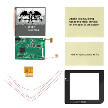 Hispeedido IPS LCD Kit Q5 XL for Game Boy Pocket