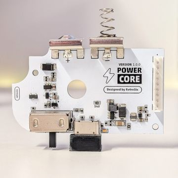 RetroSix PowerCORE USB-C/AA Power Board for Game Gear