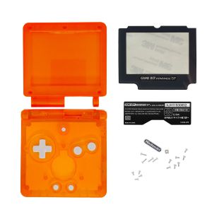 Gehäuse (Clear Orange) für Game Boy Advance SP