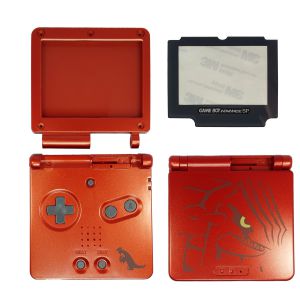 Gehäuse (Groudon) für Game Boy Advance SP