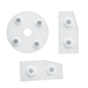 Atary Lynx II Silicone Pads (Clear)